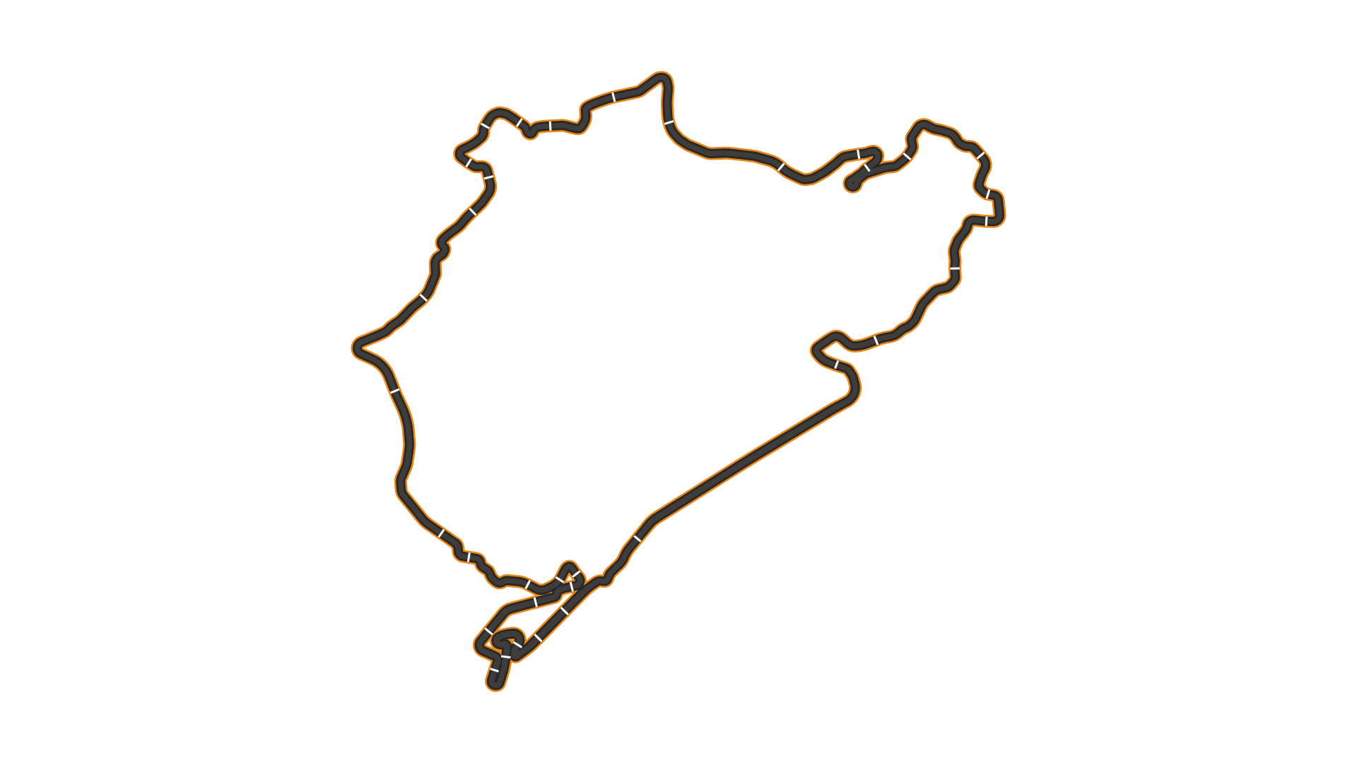 Nürburgring Combined - Gesamtstrecke VLN segment 1