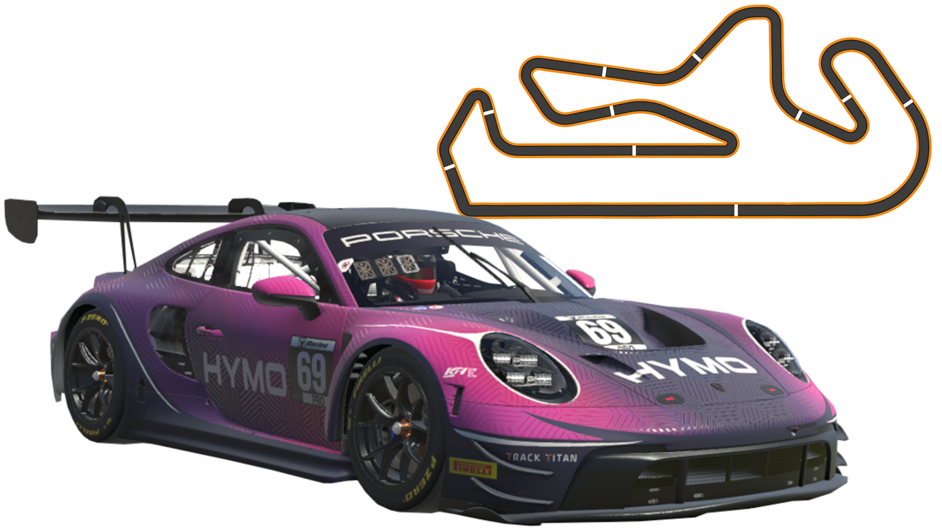 Porsche 992 GT3 R (IMSA) Portimao Grand Prix E-Sports Setup | Track Titan
