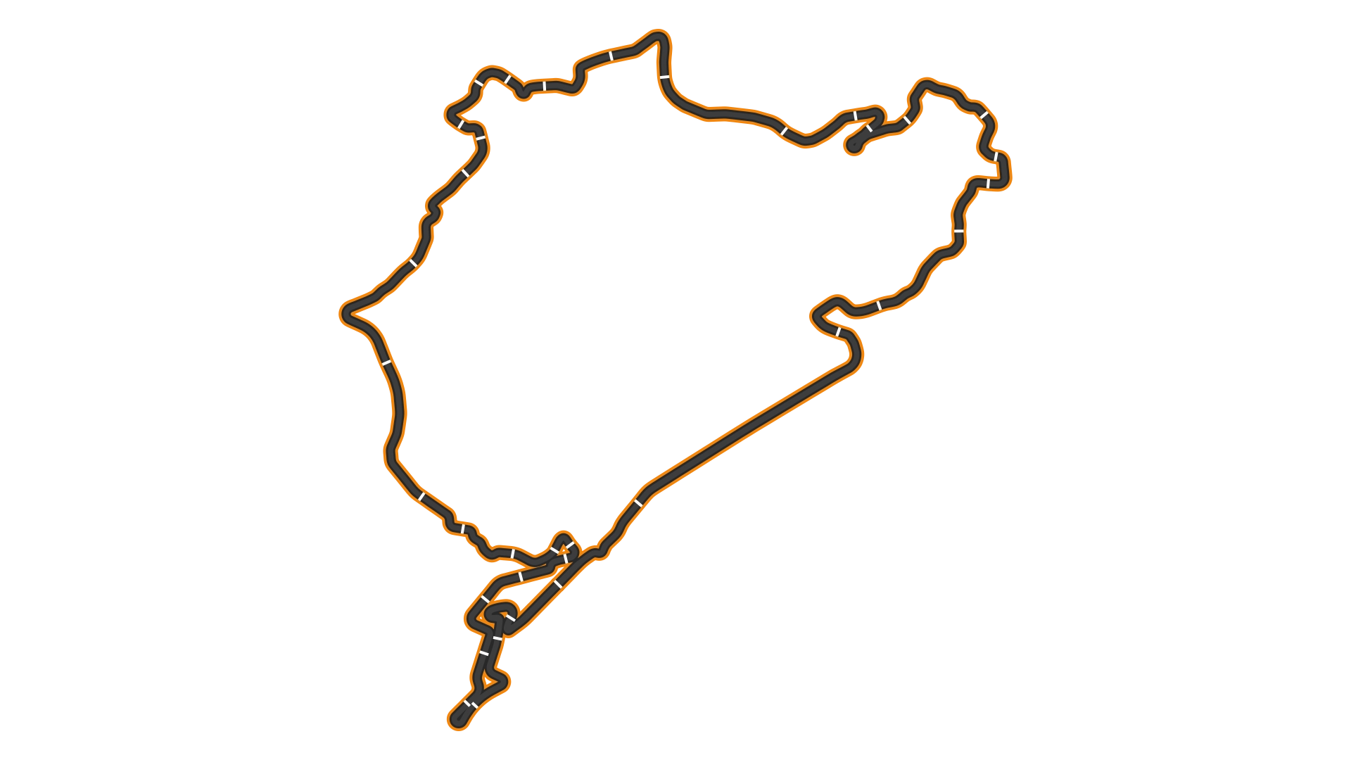 Nürburgring Combined - Gesamtstrecke Long segment 1
