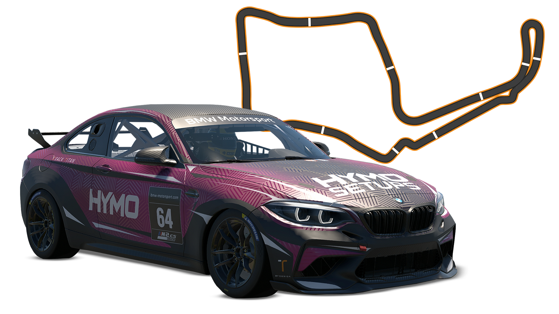 BMW M2 CS Racing Oulton Park Circuit - International E-Sports Setup ...